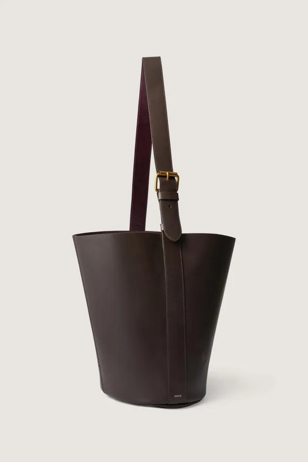 Women SAUL BAG Coalplum Soeur Bucket Bags