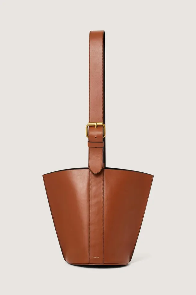 Women SAUL MINI BAG Brownnatural Soeur Bucket Bags