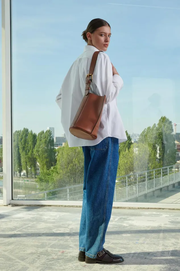 Women SAUL MINI BAG Brownnatural Soeur Bucket Bags