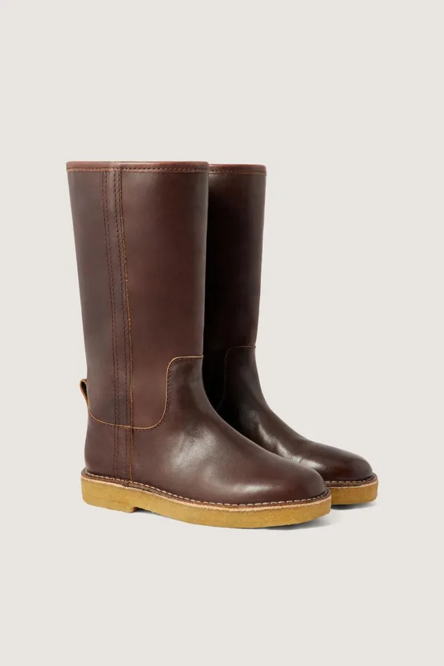 Women SAUVAGE BOOTS Brown Soeur Shoes