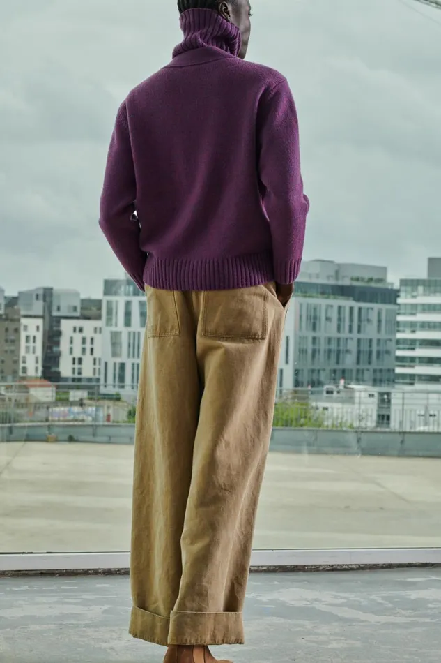 Women SERGIO CARDIGAN Purple Soeur Jumpers and Cardigans