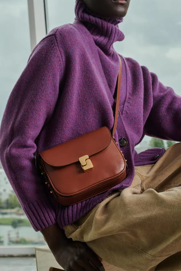 Women SERGIO CARDIGAN Purple Soeur Jumpers and Cardigans