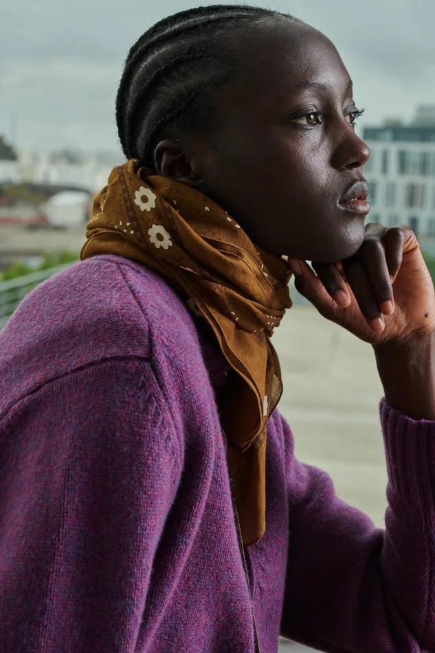Women SERGIO CARDIGAN Purple Soeur Jumpers and Cardigans