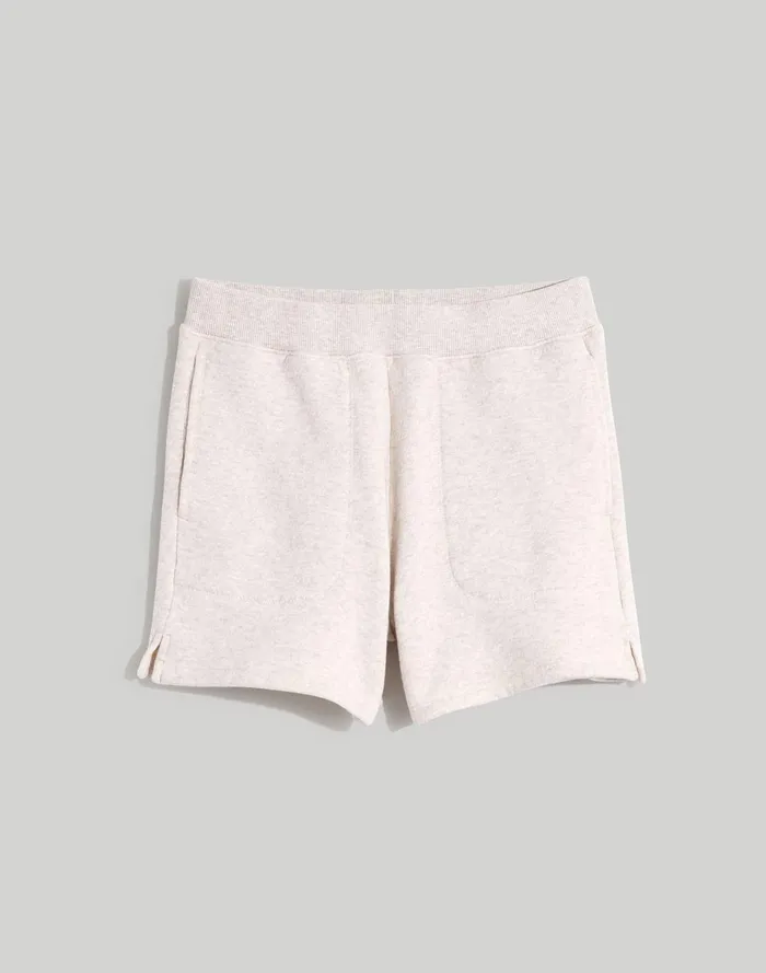Women Shorts Madewell Airyterry StitchedPocket Sweatshorts