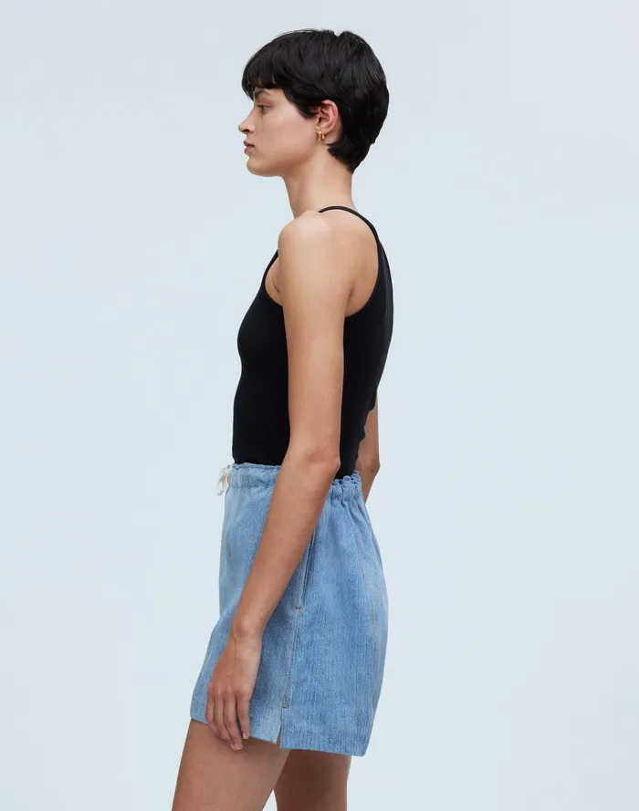 Women Shorts Madewell B Sides Meyer Cinch Shorts