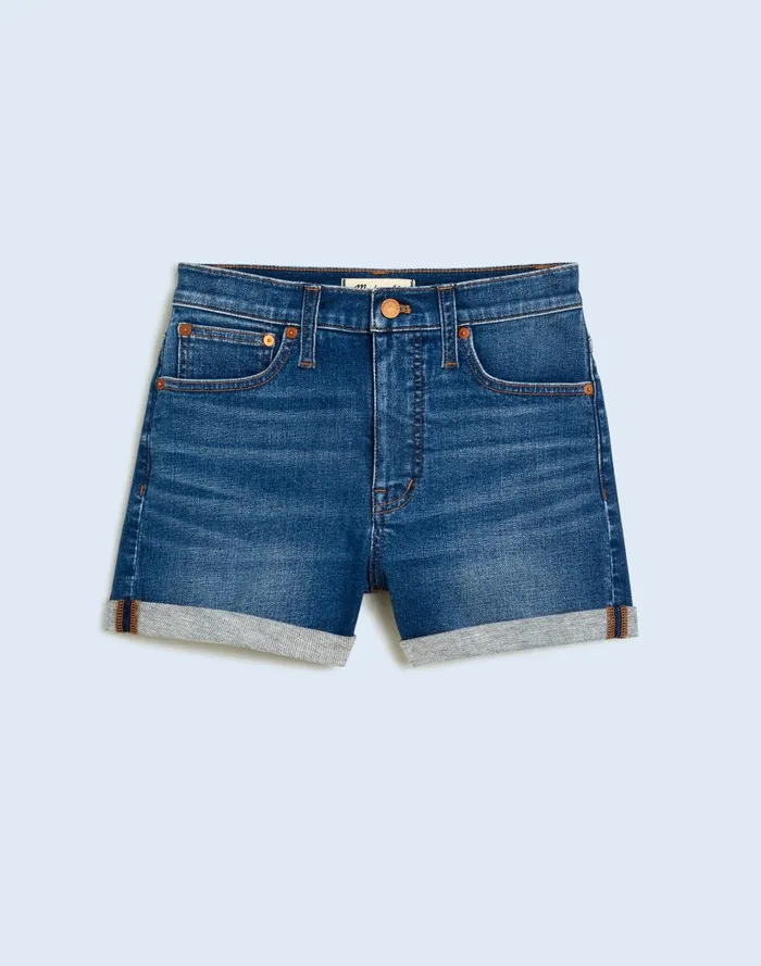 Women Shorts Madewell HighRise Denim Shorts In Karnes Wash