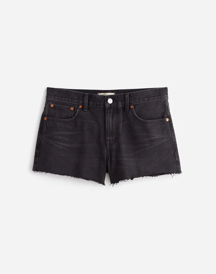 Women Shorts Madewell LowRise Boyfriend Shorts In Kelm Wash