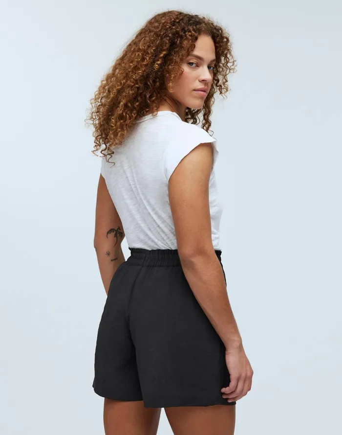 Women Shorts Madewell PullOn Cargo Shorts In Softdrape