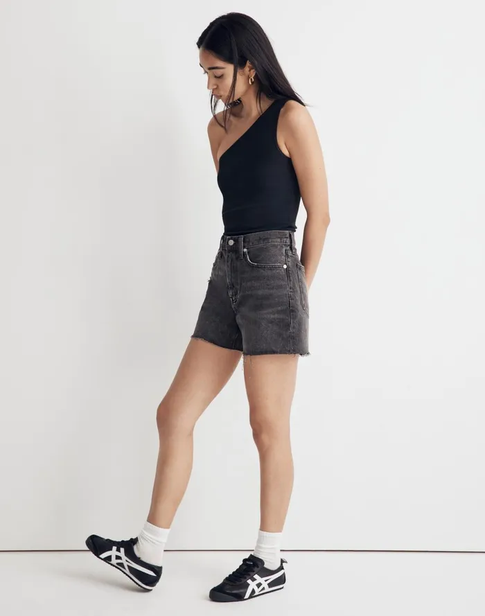 Women Shorts Madewell Relaxed MidLength Denim Shorts