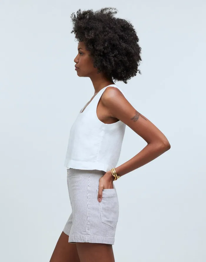 Women Shorts Madewell The Emmett Short Welt Pocket Edition