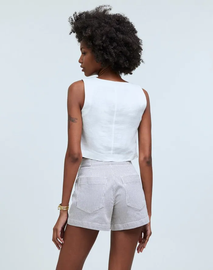Women Shorts Madewell The Emmett Short Welt Pocket Edition