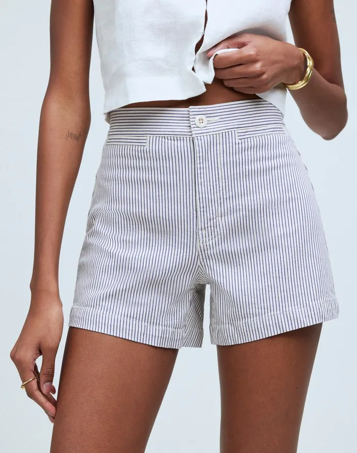 Women Shorts Madewell The Emmett Short Welt Pocket Edition