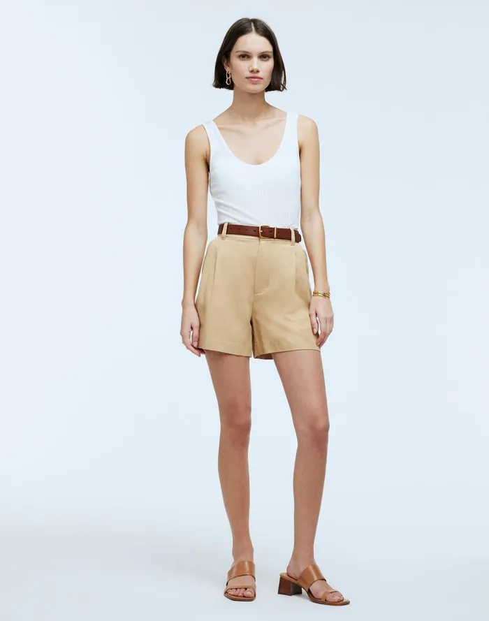 Women Shorts Madewell The Harlow Short