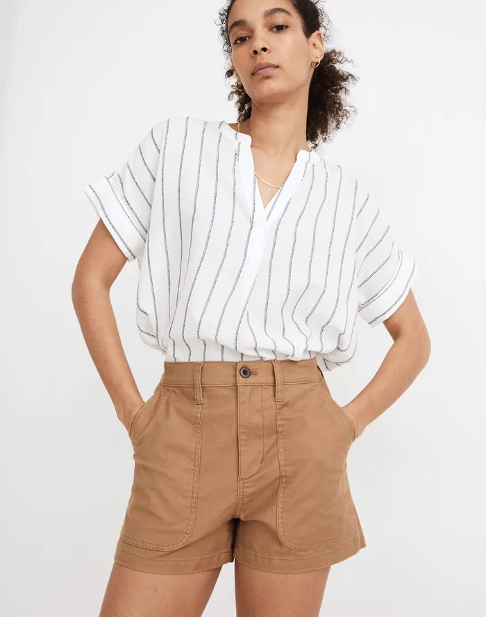 Women Shorts Madewell The Perfect Vintage Fatigue Short