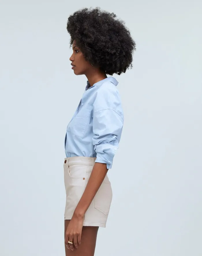 Women Shorts Madewell The Perfect Vintage Jean Short In Vintage Canvas