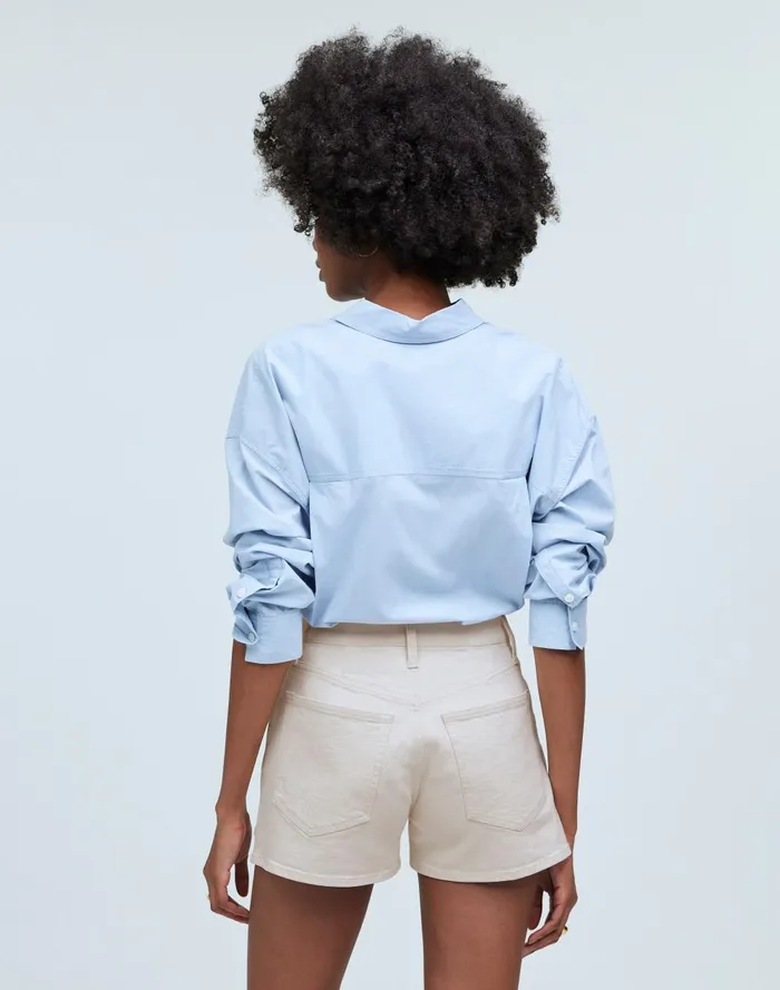 Women Shorts Madewell The Perfect Vintage Jean Short In Vintage Canvas