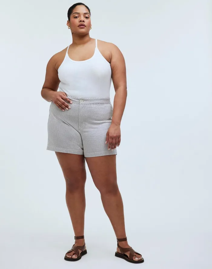 Women Shorts Madewell The Plus Emmett Short Welt Pocket Edition