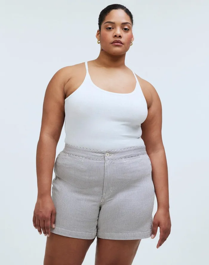 Women Shorts Madewell The Plus Emmett Short Welt Pocket Edition