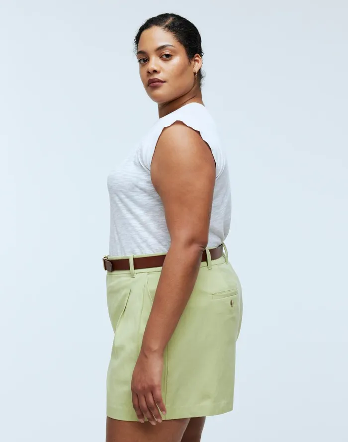 Women Shorts Madewell The Plus Harlow Short