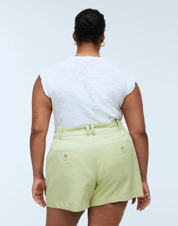 Women Shorts Madewell The Plus Harlow Short