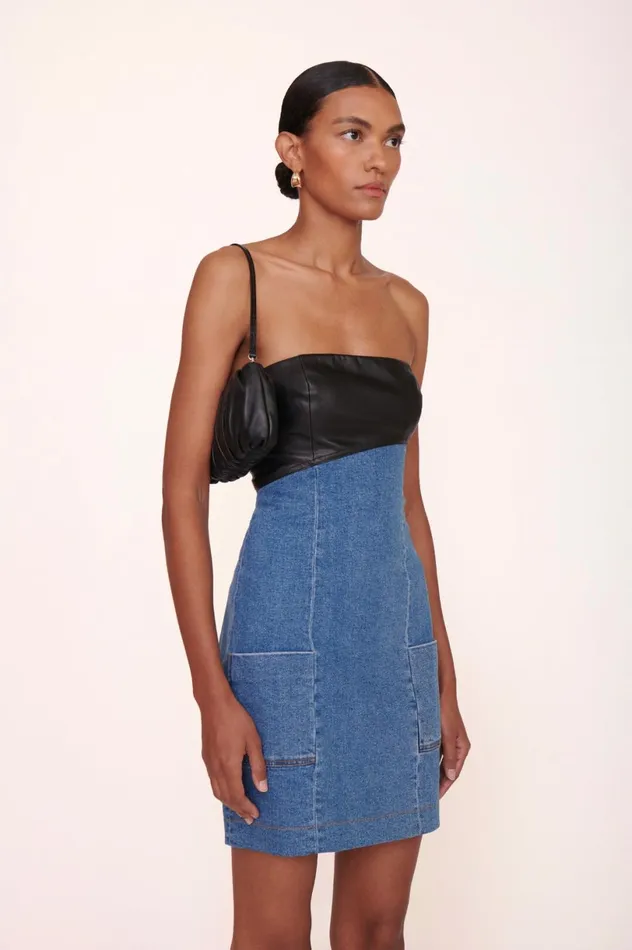 Women Shoulder STAUD STAUD BEAN BAG BLACK Women Shoulder STAUD STAUD BEAN BAG BLACK