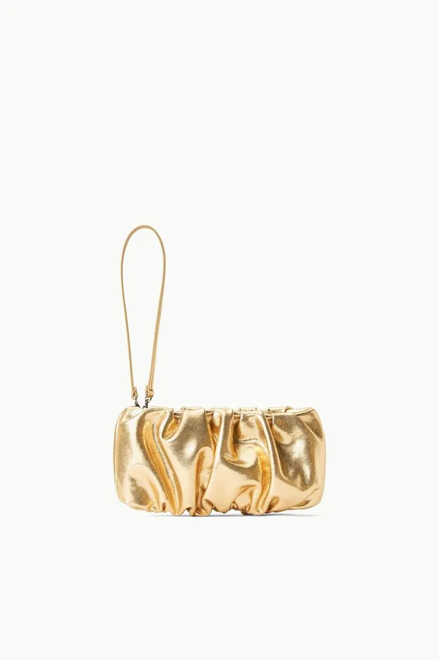 Women Shoulder STAUD STAUD BEAN BAG GOLD Women Shoulder STAUD STAUD BEAN BAG GOLD