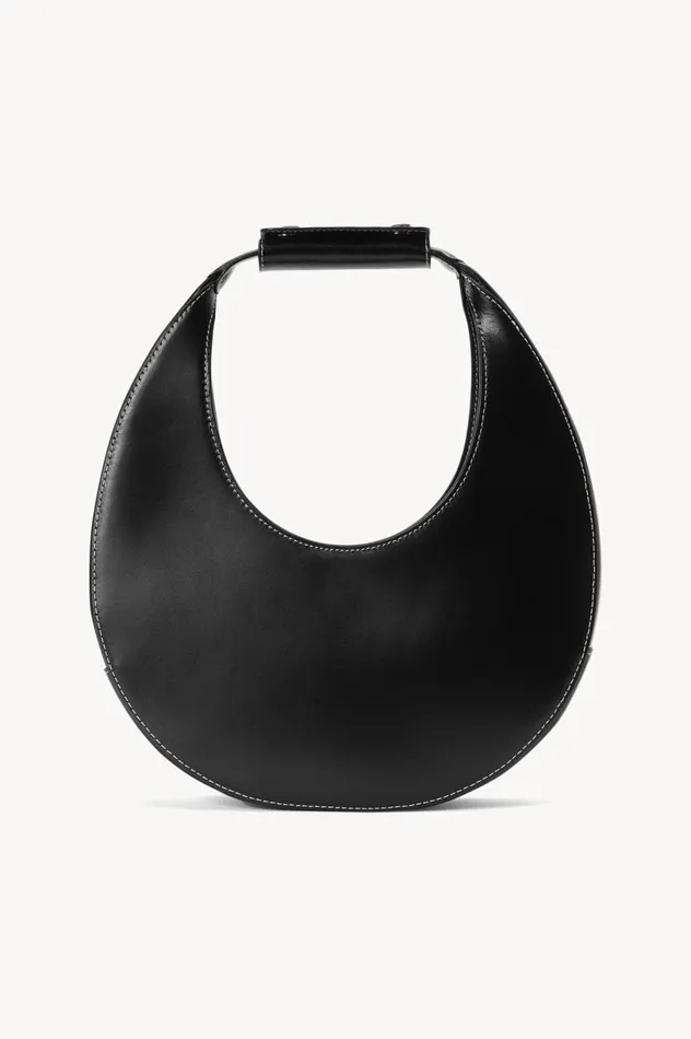Women Shoulder STAUD STAUD MOON BAG BLACK