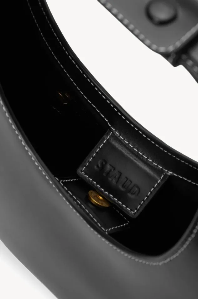 Women Shoulder STAUD STAUD MOON BAG BLACK Women Shoulder STAUD STAUD MOON BAG BLACK