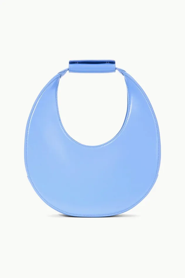 Women Shoulder STAUD STAUD MOON BAG BLUE HYDRANGEA