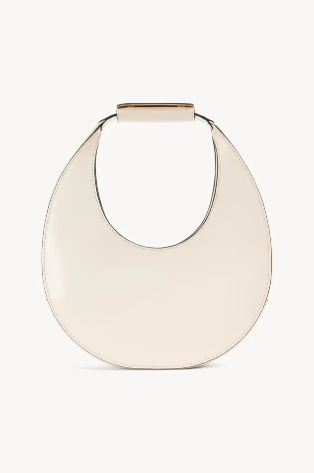 Women Shoulder STAUD STAUD MOON BAG CREAM