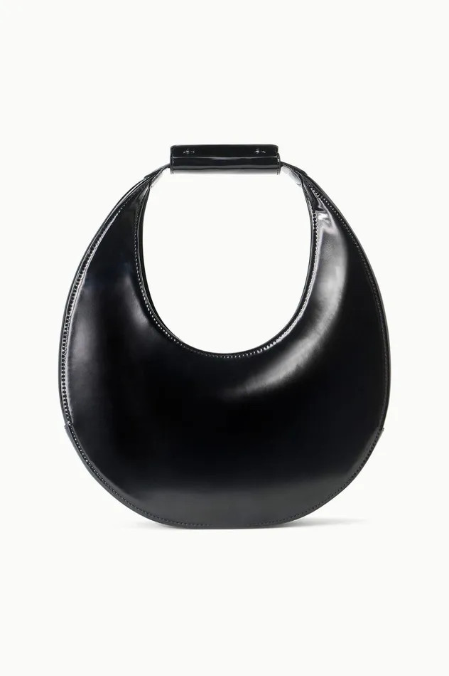 Women Shoulder STAUD STAUD MOON TOTE BAG BLACK
