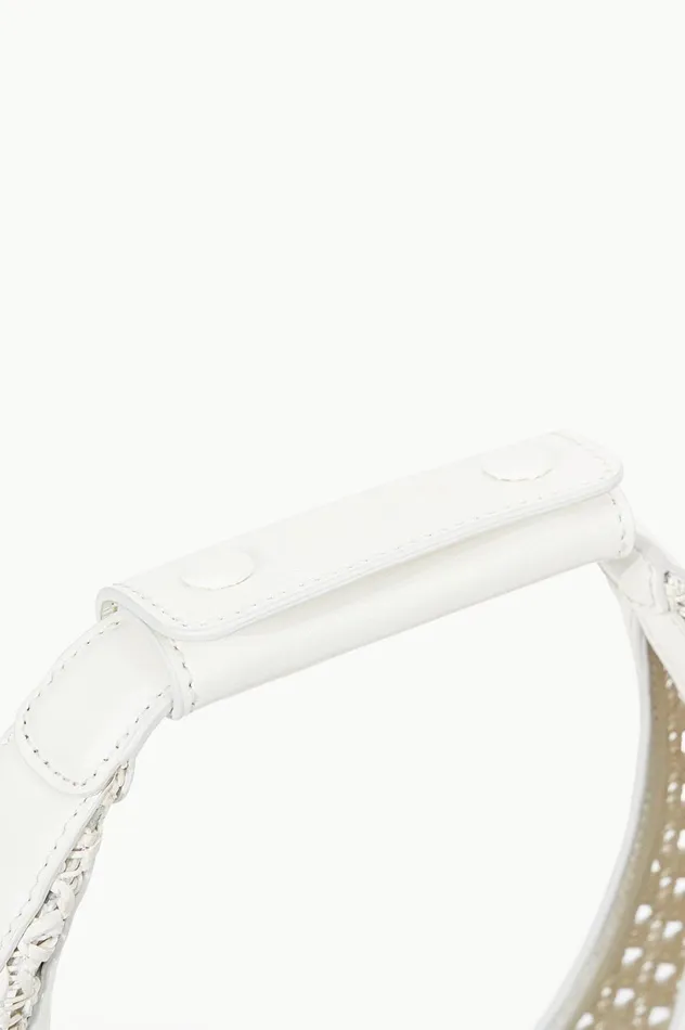 Women Shoulder STAUD STAUD MOON WOVEN BAG PAPER