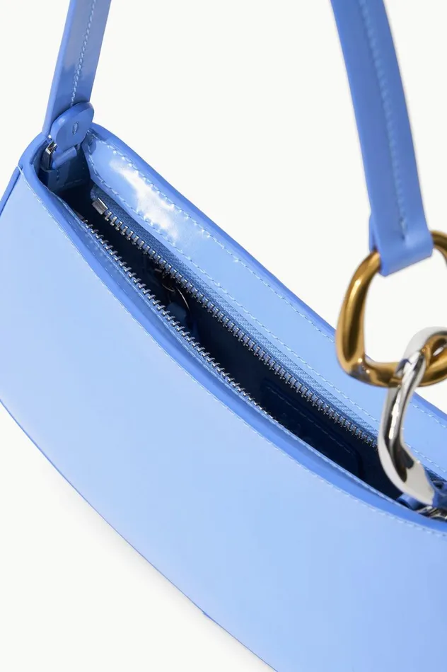 Women Shoulder STAUD STAUD OLLIE BAG BLUE HYDRANGEA Women Shoulder STAUD STAUD OLLIE BAG BLUE HYDRANGEA