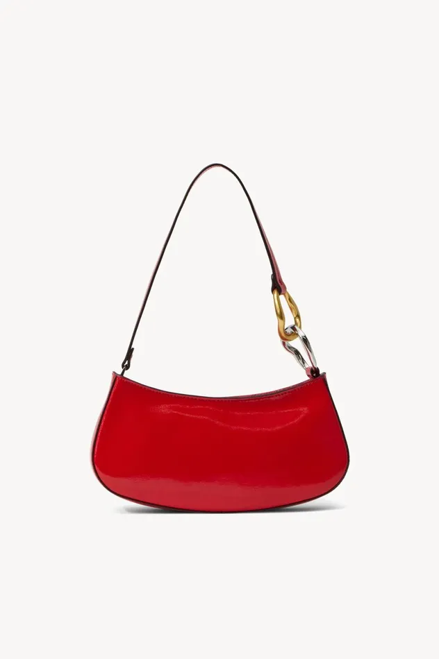 Women Shoulder STAUD STAUD OLLIE BAG CHERRY