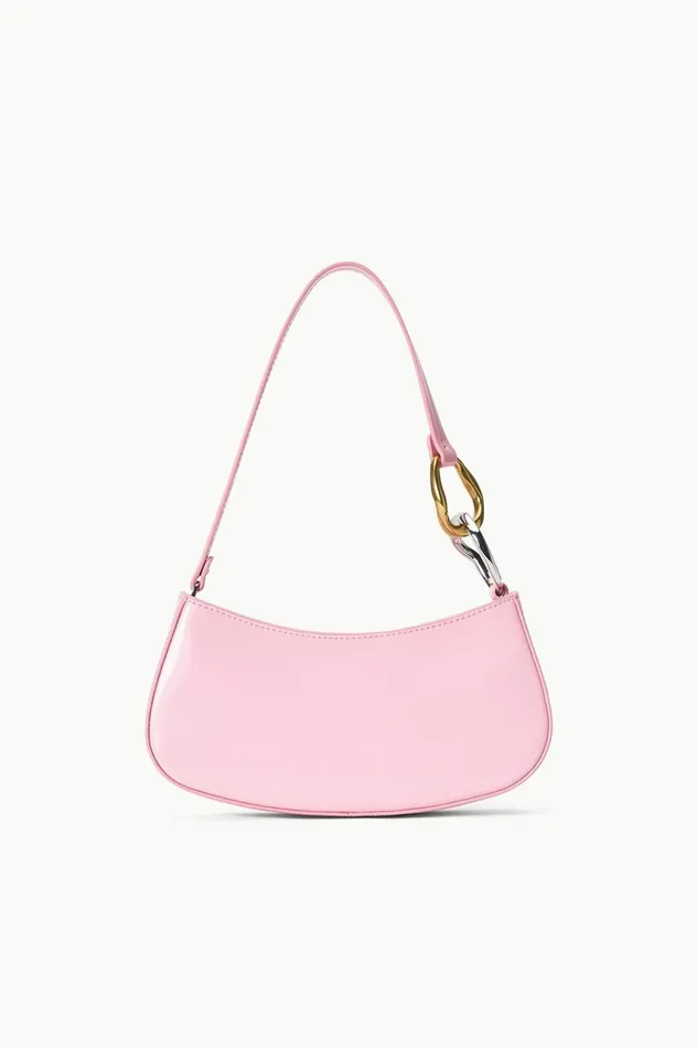 Women Shoulder STAUD STAUD OLLIE BAG CHERRY BLOSSOM
