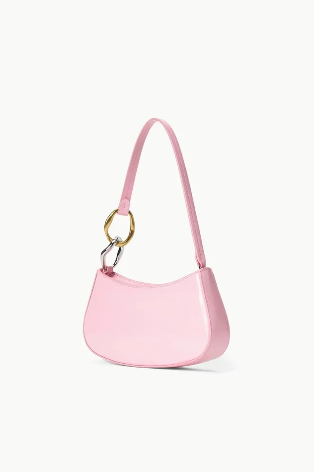 Women Shoulder STAUD STAUD OLLIE BAG CHERRY BLOSSOM Women Shoulder STAUD STAUD OLLIE BAG CHERRY BLOSSOM