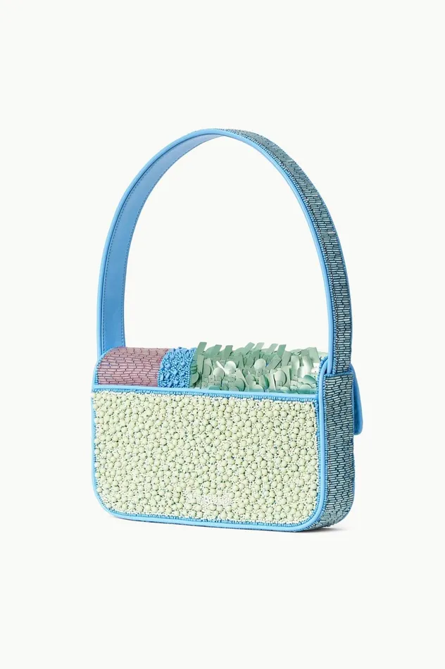 Women Shoulder STAUD STAUD TOMMY BAG PATCHWORK SHERBET Women Shoulder STAUD STAUD TOMMY BAG PATCHWORK SHERBET