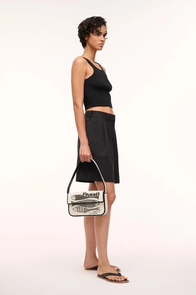 Women Shoulder STAUD STAUD TOMMY BEADED BAG STAUDINES CREAM Women Shoulder STAUD STAUD TOMMY BEADED BAG STAUDINES CREAM