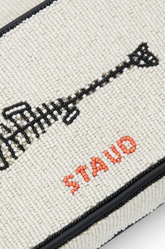 Women Shoulder STAUD STAUD TOMMY BEADED BAG STAUDINES CREAM Women Shoulder STAUD STAUD TOMMY BEADED BAG STAUDINES CREAM