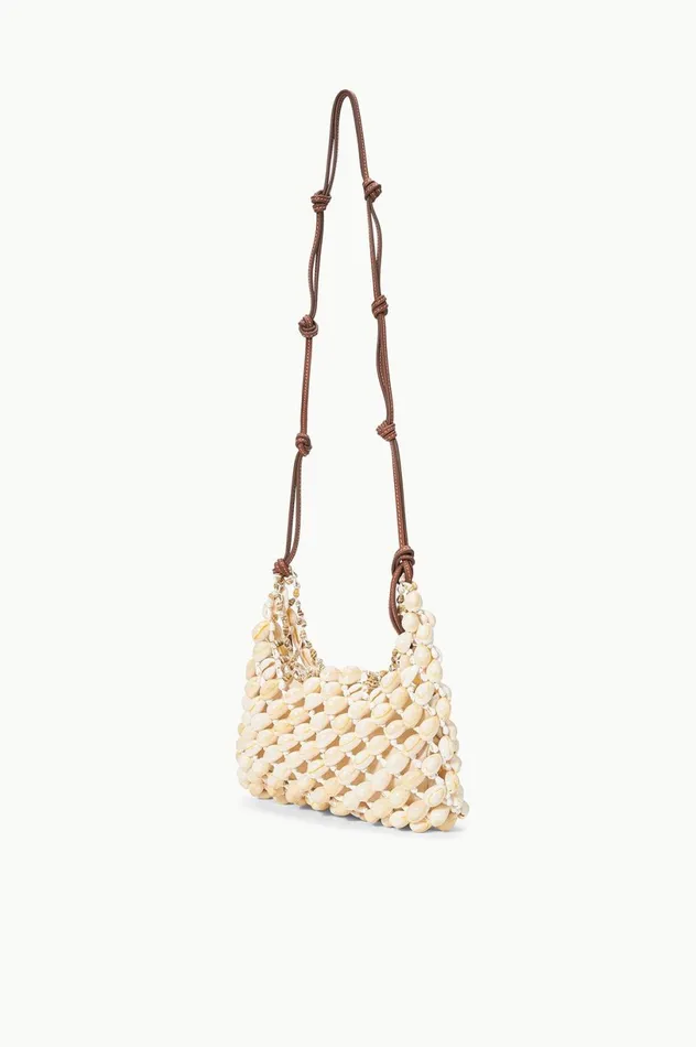 Women Shoulder STAUD STAUD VACANZA SHELL SHOULDER BAG NATURAL TAN Women Shoulder STAUD STAUD VACANZA SHELL SHOULDER BAG NATURAL TAN