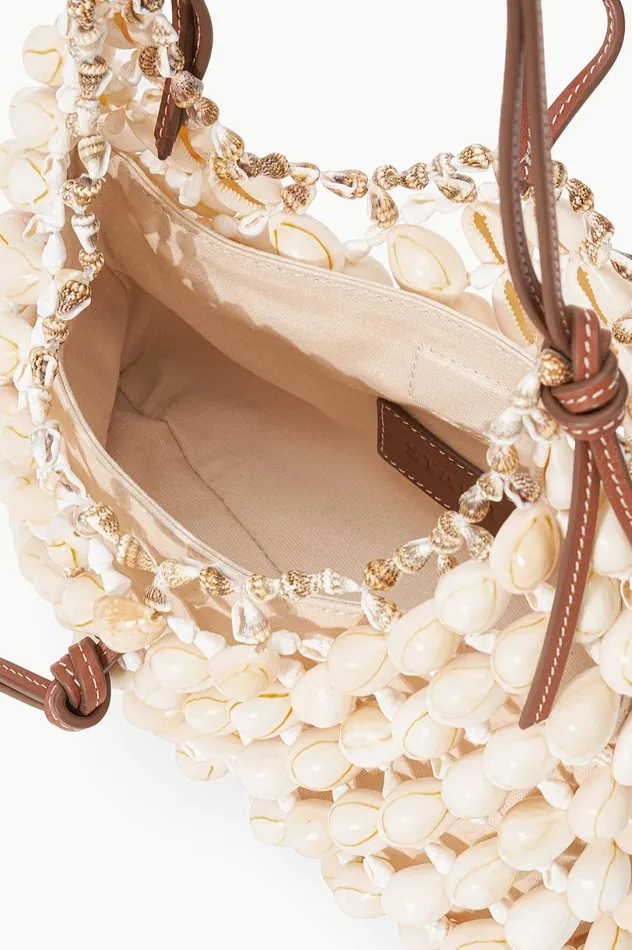 Women Shoulder STAUD STAUD VACANZA SHELL SHOULDER BAG NATURAL TAN Women Shoulder STAUD STAUD VACANZA SHELL SHOULDER BAG NATURAL TAN