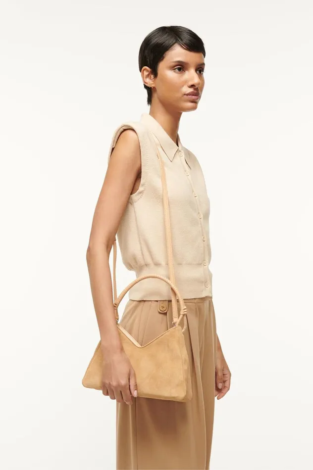 Women Shoulder STAUD STAUD VALERIE SHOULDER BAG PORCINI Women Shoulder STAUD STAUD VALERIE SHOULDER BAG PORCINI