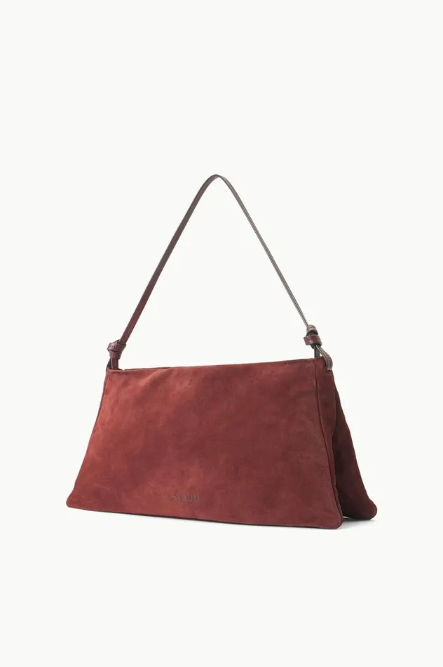 Women Shoulder STAUD STAUD VIVI SHOULDER BAG MAHOGANY Women Shoulder STAUD STAUD VIVI SHOULDER BAG MAHOGANY