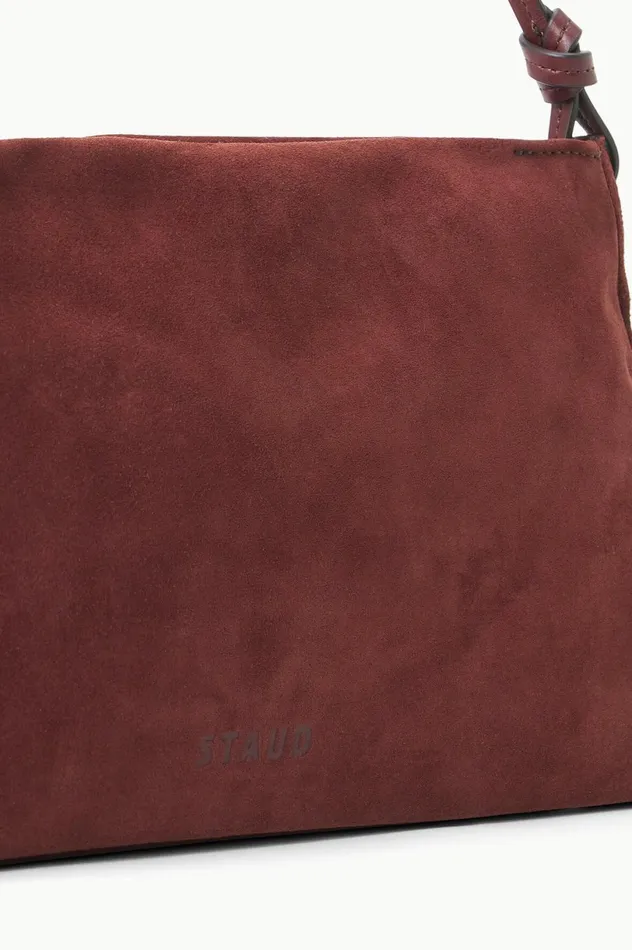 Women Shoulder STAUD STAUD VIVI SHOULDER BAG MAHOGANY Women Shoulder STAUD STAUD VIVI SHOULDER BAG MAHOGANY