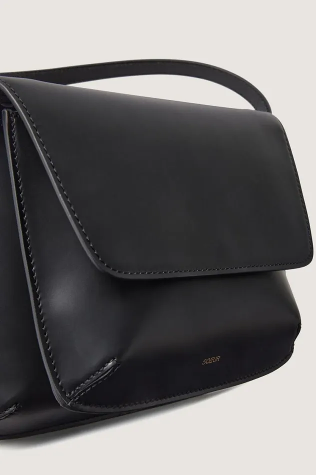 Women SILVIA BAG Black Soeur Shoulder Bags