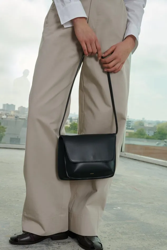 Women SILVIA BAG Black Soeur Shoulder Bags