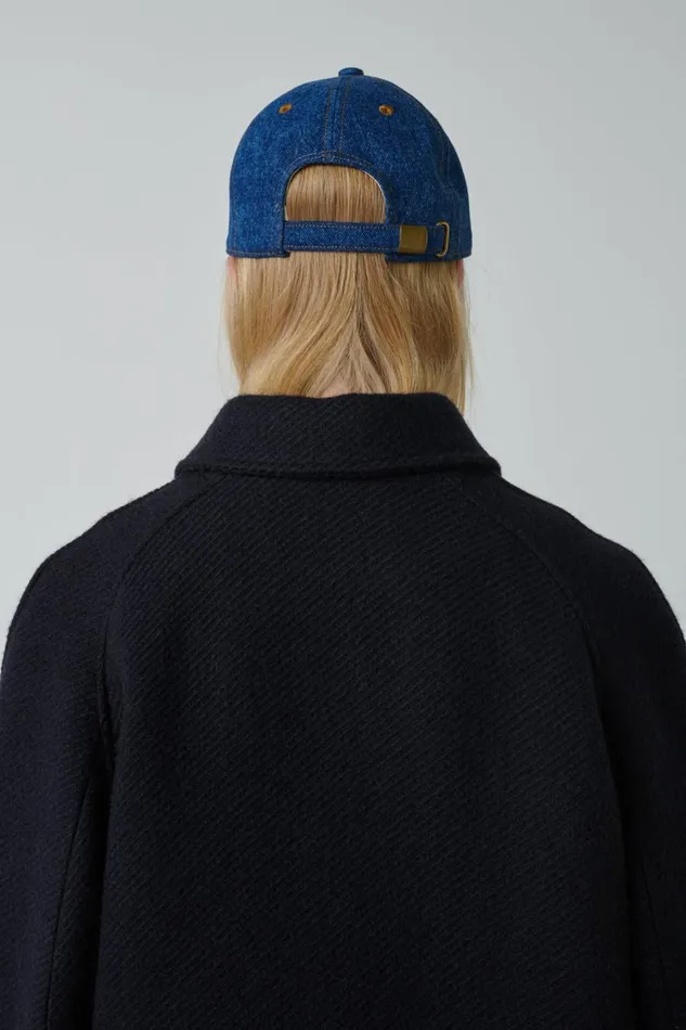 Women SIMBA COAT Navy Soeur Jackets and Coats