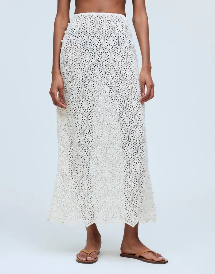 Women Skirts Madewell Agua Bendita Tove Skirt