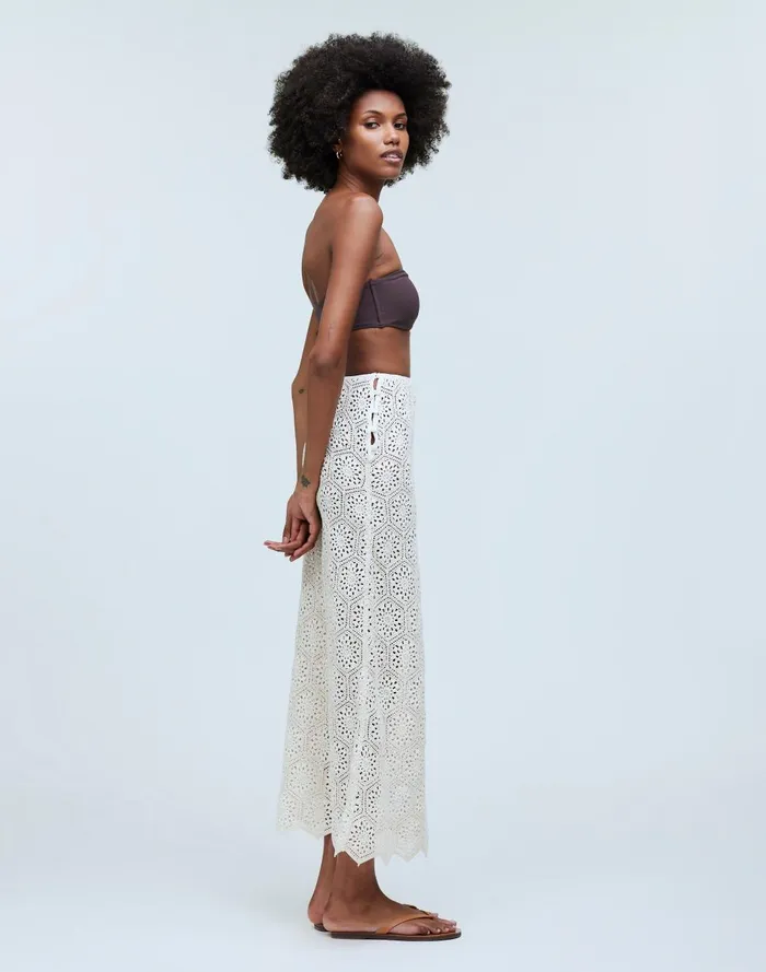 Women Skirts Madewell Agua Bendita Tove Skirt