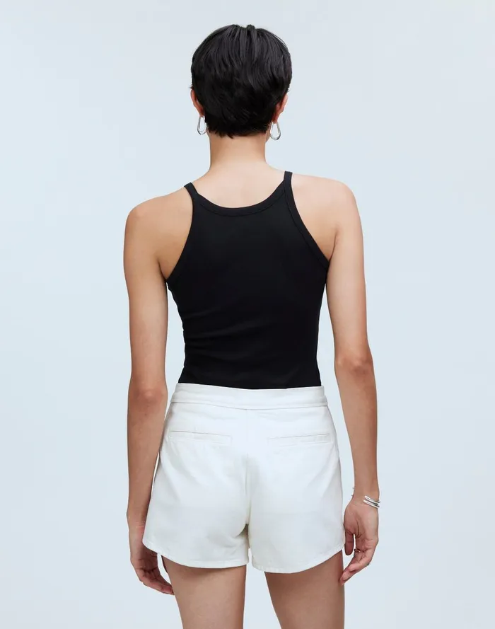 Women Skirts Madewell Denim Wrap Mini Skort
